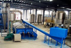 污泥槳葉干化機用戶現(xiàn)場