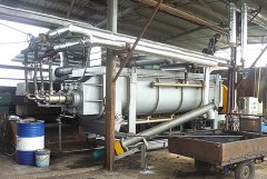 空心槳葉干化機(jī)用戶現(xiàn)場(chǎng)