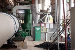 回轉(zhuǎn)滾筒污泥干化機(jī)用戶現(xiàn)場