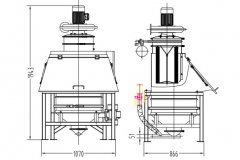 無(wú)塵投料站外形尺寸