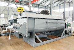 空心槳葉干化機(jī)加工現(xiàn)場