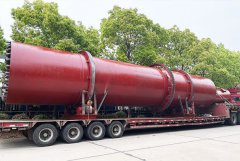 回轉(zhuǎn)滾筒污泥干化機(jī)-發(fā)貨現(xiàn)場