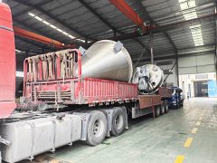 真空螺帶干燥機發(fā)貨現(xiàn)場